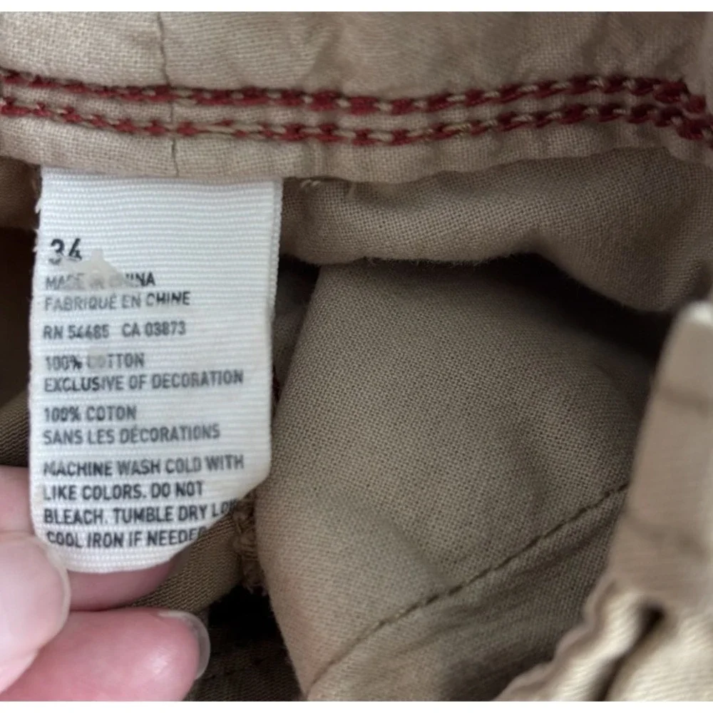American Eagle | Cargo Shorts Men's Size 34 Khaki Beige Classic Y2K
